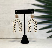 Spotted Arch Earrings