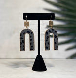 Spotted Arch Earrings